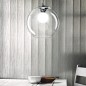Suspended luminaire Nemo Sp1 D30 Trasparente 52809         