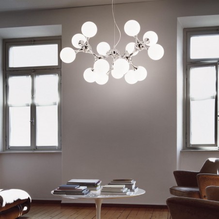 Suspended luminaire Nodi Sp15 Bianco 82073          