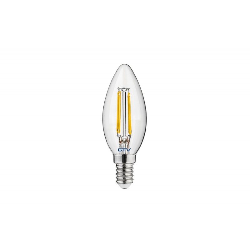 Filamentinė LED lempa E14 5W 3000K  - 1