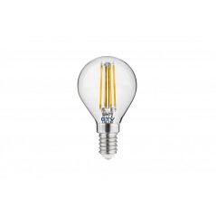 Filamentinė LED lempa E14 5W 3000K G45  - 1