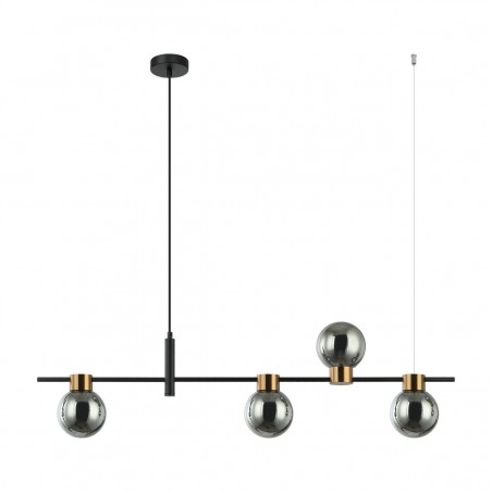 Suspended luminaire  Bletter  PND-5225-4-BK-SG  - 1