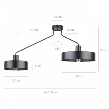 Ceiling Luminaire JUMBO 31531