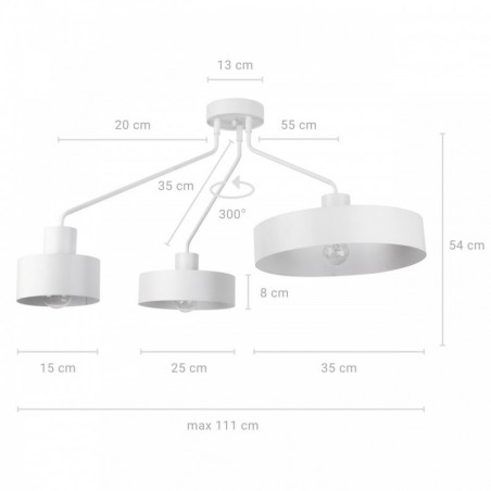 Ceiling Luminaire JUMBO 31534