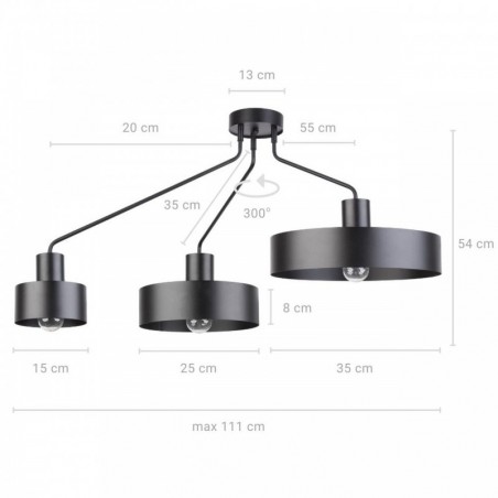 Ceiling Luminaire JUMBO 31533