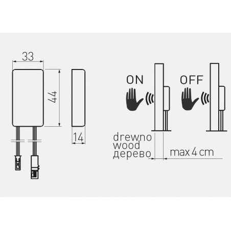 Wireless LED controller JACKY            