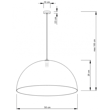 Suspended Luminaire SFERA 32293  - 1