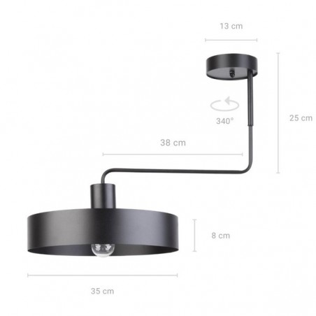 Ceiling Luminaire VASCO 31549