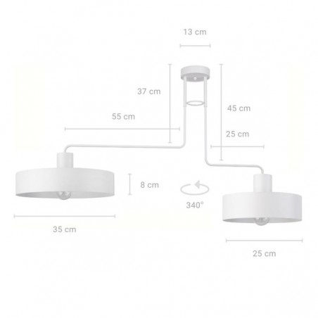 Ceiling Luminaire VASCO 31552