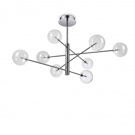 Suspended luminaire  EQUINOXE SP8 CROMO  - 1