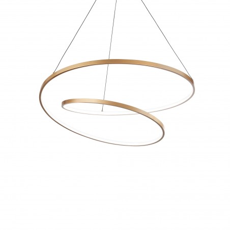 Suspended luminaire  OZ SP D80 DALI OTTONE  - 1
