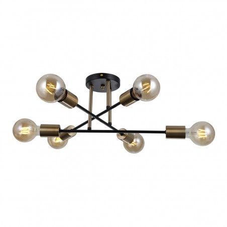 Suspended luminaire Formio  PND-4052-6-BL-HBR