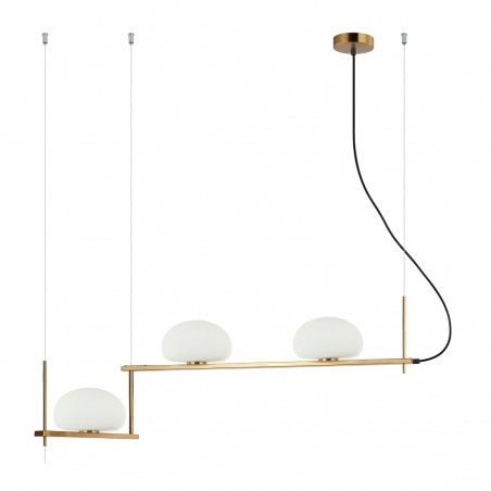 Suspended luminaire Kernio  PND-357783-BRO+W  - 1