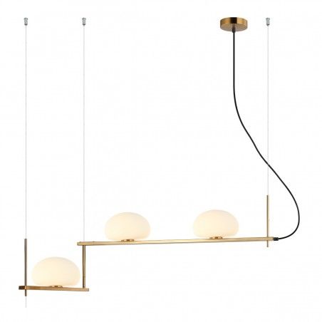 Suspended luminaire Kernio  PND-357783-BRO+W