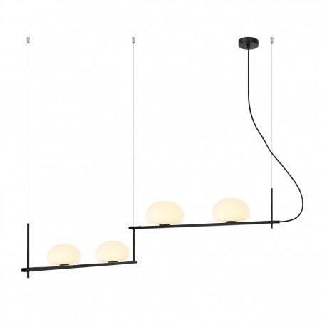 Suspended luminaire Kernio  PND-357784-BK+W