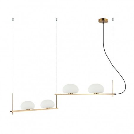 Suspended luminaire Kernio  PND-357784-BRO+W  - 1