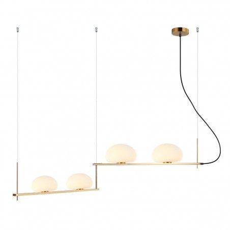 Suspended luminaire Kernio  PND-357784-BRO+W