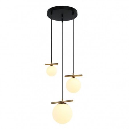 Suspended luminaire Merseta  PND-463323A-BRO+W