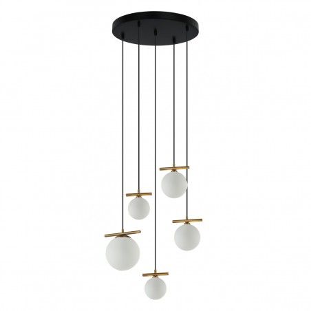 Suspended luminaire Merseta  PND-463325A-BRO+W  - 1
