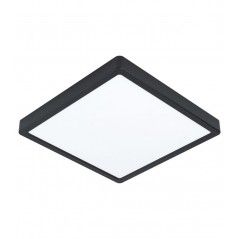 LED panelė (SLIM) virštinkinė kvadratinė juoda 24W, 3000K, IP44  - 1