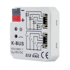 GVS Smart Home Building K-bus KNX/EIB Intelligent Home and Building Controlling System KNX Universal Interface 4-Fold  - 1