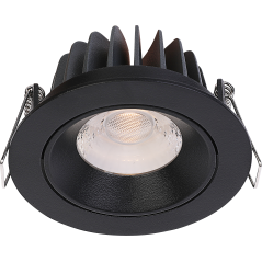 Įmontuojamas reguliuojamas LED šviestuvas NOBLE R1028, 10W, 3000K, 60°, garantija 10 metų  - 2