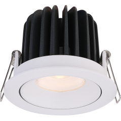 Dimeriuojamas įmontuojamas LED šviestuvas NOBLE R1232, 15W, 3000K, 60°, garantija 10 metų  - 1