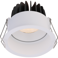 Įmontuojamas reguliuojamas LED šviestuvas ANGELO R1031, 10W, 3000K, 60°, garantija 10 metų  - 1