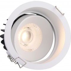 Įmontuojamas reguliuojamas LED šviestuvas ANGELO R1236, 15W, 3000K, 60°, garantija 10 metų