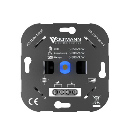 Master/Slave LED Dimmer 250 W, Suitable for finishes of all known manufacturers  - 1