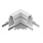 Track R35-2 90° angle connection element, white