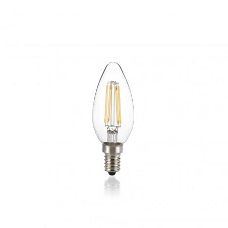 LED Light E14 Oliva 4W 3000K Cri90 Trasp  - 1