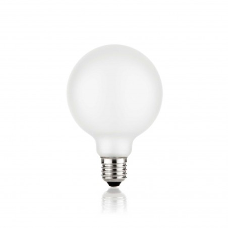 LED Light E27 Globo D095 08W 3000K Cri80 Satin Intera Dimm  - 1