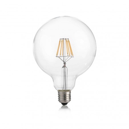 LED Light E27 Globo D125 08W 3000K Cri90 Trasp  - 1