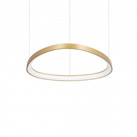 Suspended luminaire Gemini Sp D061 Dali/push Ottone  - 1