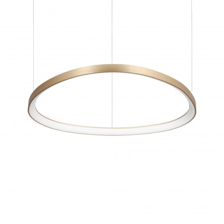 Suspended luminaire Gemini Sp D081 Dali/push Ottone  - 1