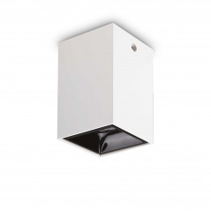Ceiling luminaire Nitro Pl Square D10 Bianco  - 1