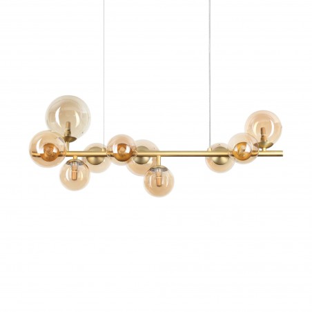 Suspended luminaire Perlage Sp10 Ambra  - 1