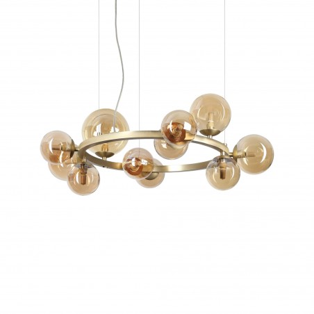 Suspended luminaire Perlage Sp11 Ambra  - 1
