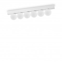 Ceiling luminaire Ping Pong Pl6 Bianco  - 1
