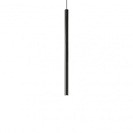 Suspended luminaire Ultrathin Sp D040 Round Dali/push Nero  - 1