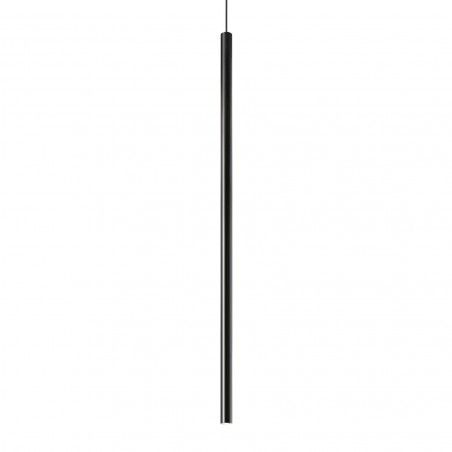 Suspended luminaire Ultrathin Sp D100 Round Dali/push Nero  - 1