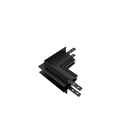 Track R20-2 sieninio angle connection element, OUT, black  - 1