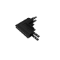 Track R20-2 sieninio angle connection element, IN, black