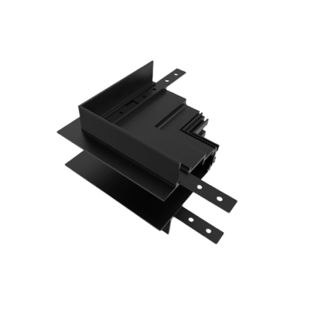 Track R35-2 wall angle connection element, OUT, white  - 1