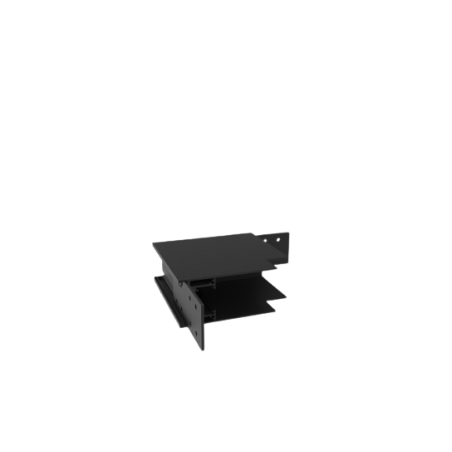 Track S35 wall angle connection element, white  - 1