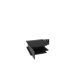 Track S35 wall angle connection element, white