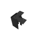 Track S35 90° angle connection element, black