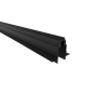 Magnetic track, frameless covered black R35-2 2000mm