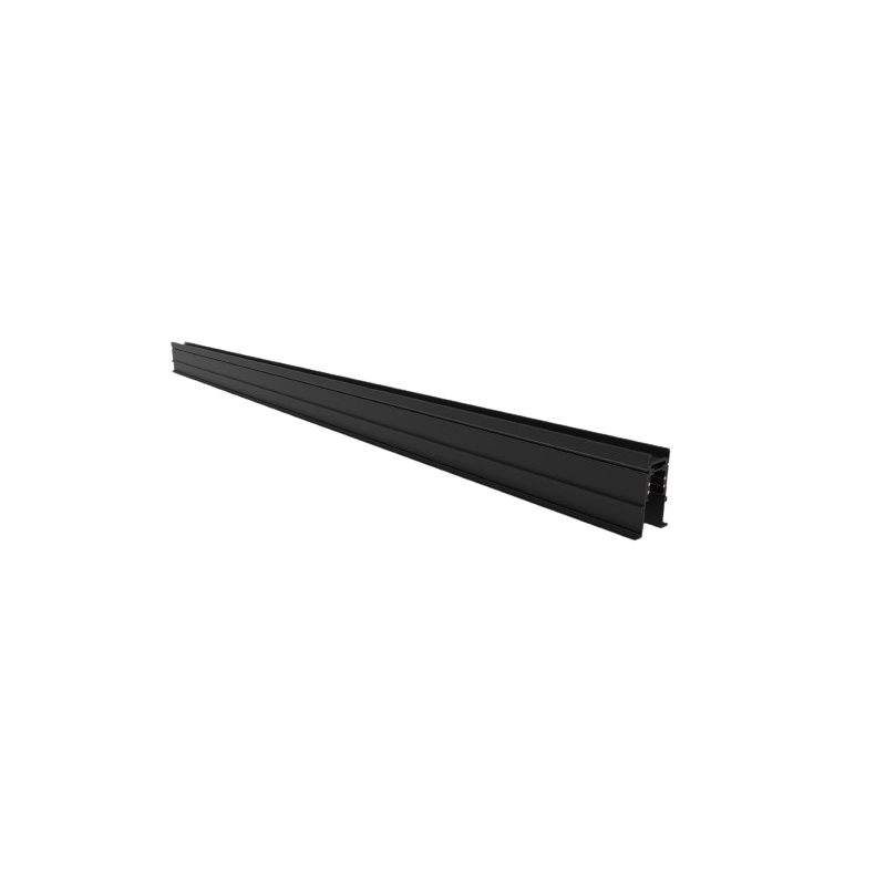 Recessed magnetic track, black R20-4 1000mm