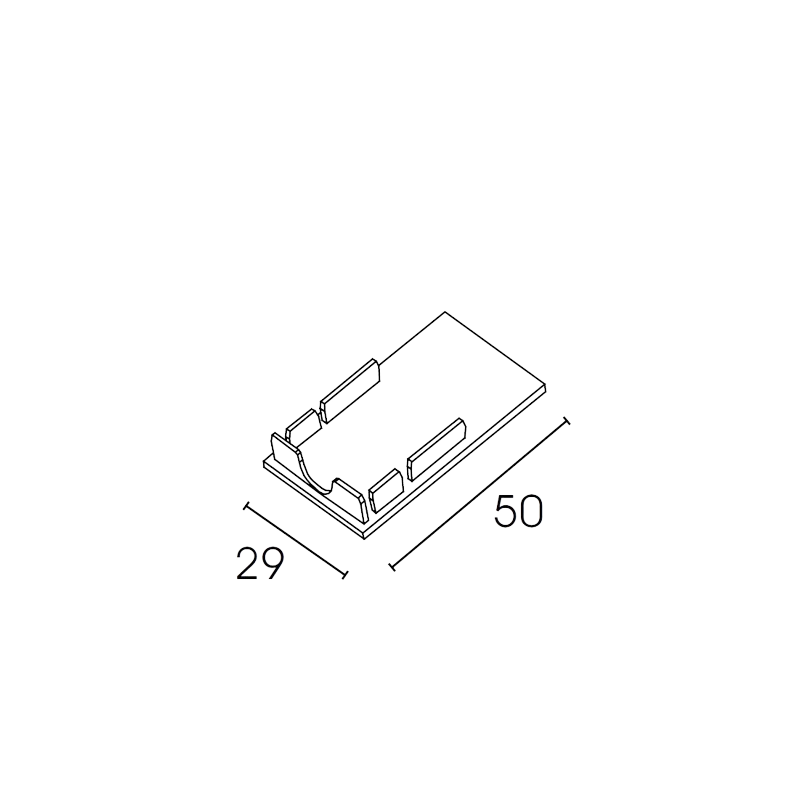 Blanking panel VST-END